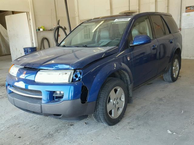 5GZCZ63445S835596 - 2005 SATURN VUE BLUE photo 2