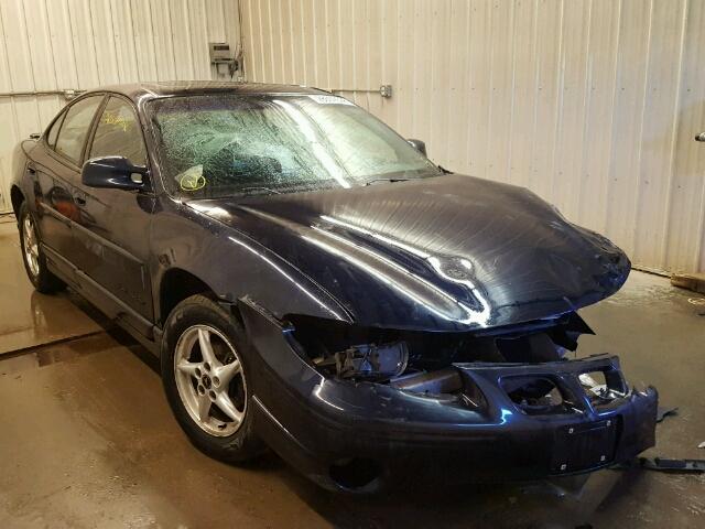 1G2WP52K62F159725 - 2002 PONTIAC GRAND PRIX BLUE photo 1