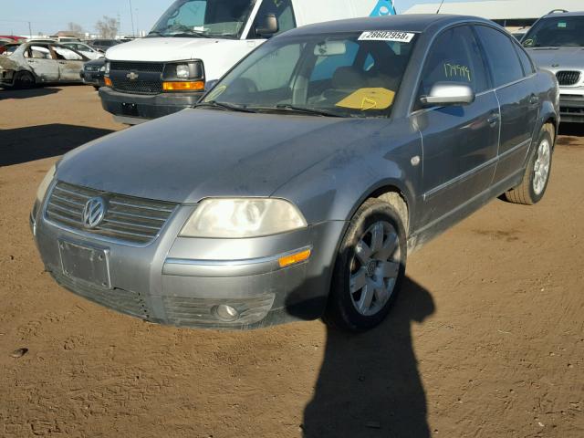 WVWTH63B91P273193 - 2001 VOLKSWAGEN PASSAT GLX 灰色 照片 2