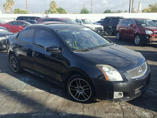 3N1BB61E07L697055 - 2007 NISSAN SENTRA SE- BLACK photo 1