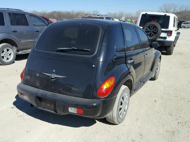 3C4FY58B15T614345 - 2005 CHRYSLER PT CRUISER BLACK photo 4