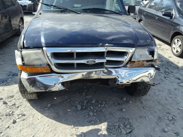 1FTYR10C8XTA56317 - 1999 FORD RANGER BLUE photo 9