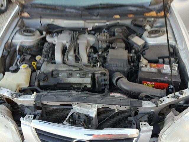 1YVGF22F5Y5101540 - 2000 MAZDA 626 ES SILVER photo 7