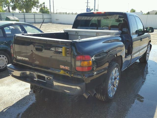 1GTEC19T45Z248917 - 2005 GMC NEW SIERRA BLACK photo 4