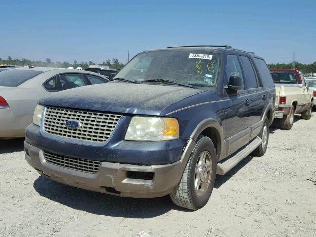 1FMFU17LX4LB67728 - 2004 FORD EXPEDITION BLUE photo 2