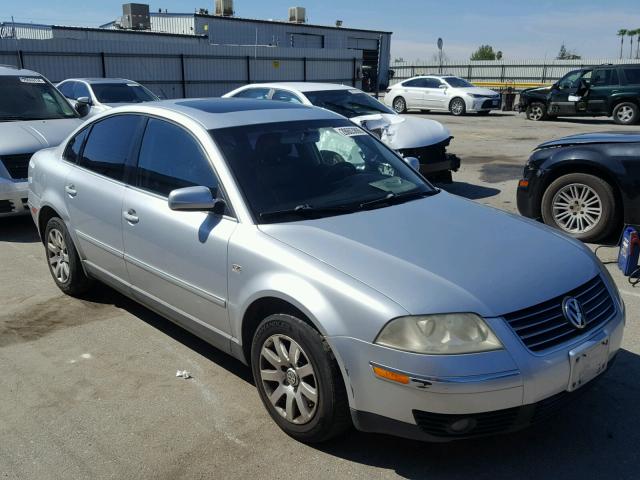 WVWPD63B32P342751 - 2002 VOLKSWAGEN PASSAT GLS SILVER photo 1