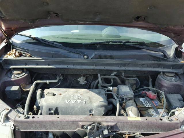 JTLKT324754020963 - 2005 TOYOTA SCION XB MAROON photo 7