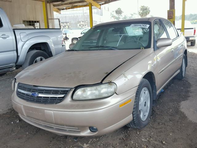 1G1NE52J816188266 - 2001 CHEVROLET MALIBU LS 金色 照片 2