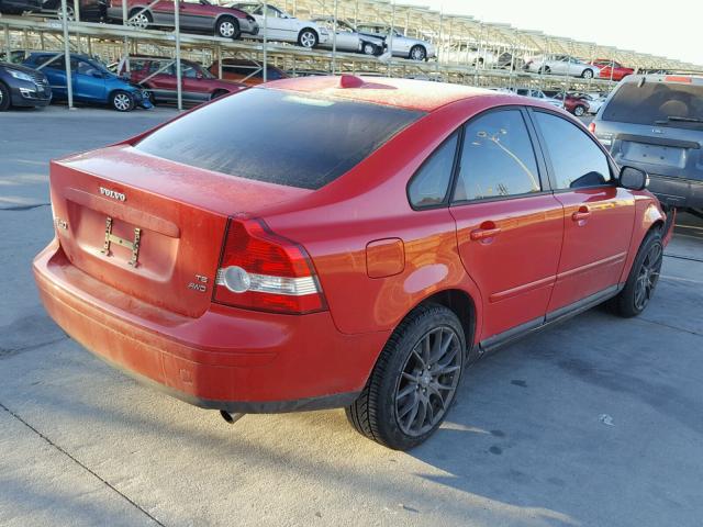 YV1MH682772271892 - 2007 VOLVO S40 T5 RED photo 4