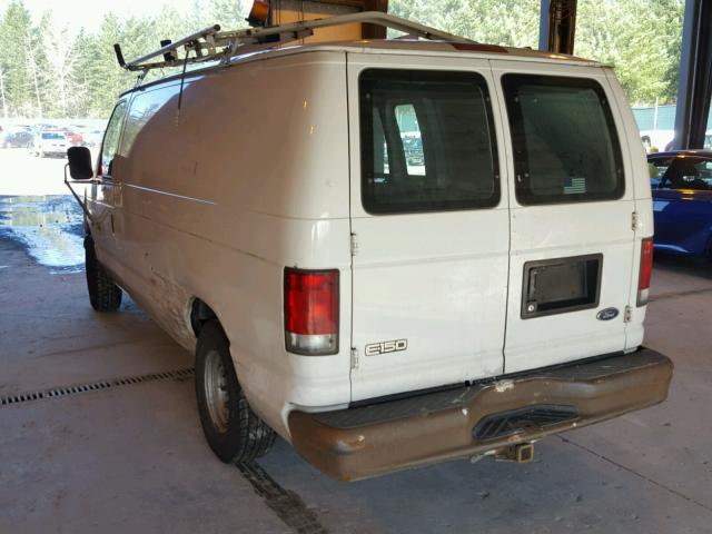 1FTRE14251HA52740 - 2001 FORD ECONOLINE WHITE photo 3