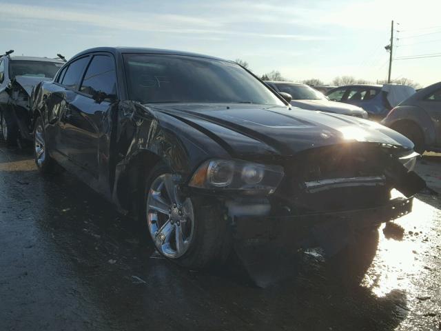 2C3CDXCT6DH531998 - 2013 DODGE CHARGER R/ BLACK photo 1