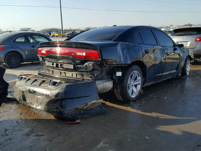 2C3CDXCT6DH531998 - 2013 DODGE CHARGER R/ BLACK photo 4