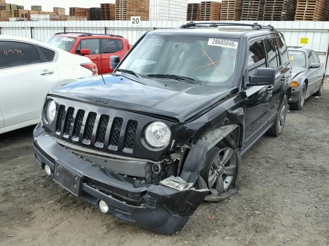 1C4NJPFA6ED849612 - 2014 JEEP PATRIOT LA BLACK photo 2