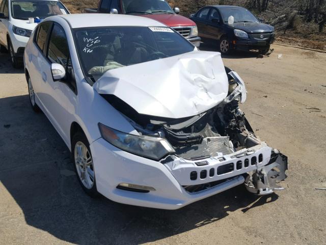 JHMZE2H75AS013479 - 2010 HONDA INSIGHT EX WHITE photo 1