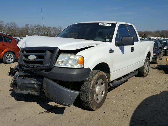 1FTPX14V27FA48970 - 2007 FORD F150 WHITE photo 2