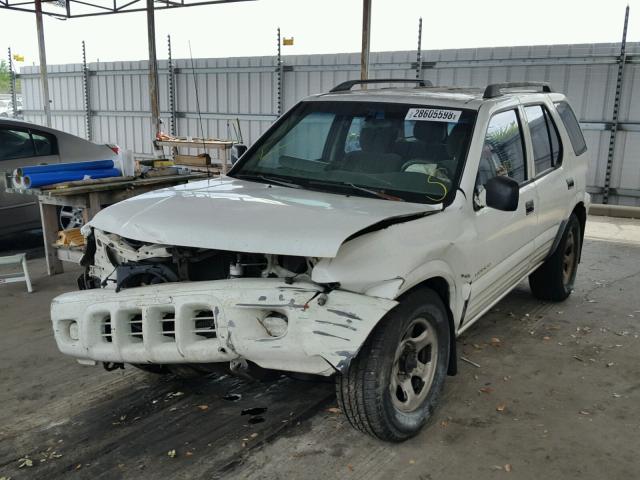 4S2CK58W9Y4350734 - 2000 ISUZU RODEO S WHITE photo 2