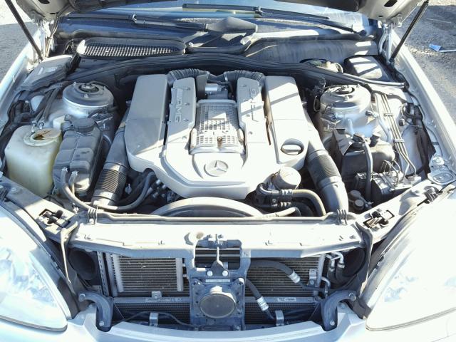 WDBNG74J45A440512 - 2005 MERCEDES-BENZ S 55 AMG SILVER photo 7