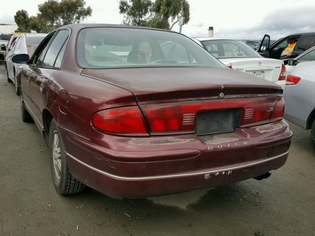 2G4WB52K3X1561190 - 1999 BUICK REGAL LS 勃艮第红 照片 3