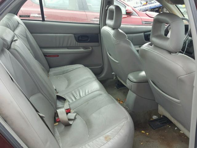 2G4WB52K3X1561190 - 1999 BUICK REGAL LS 勃艮第红 照片 6