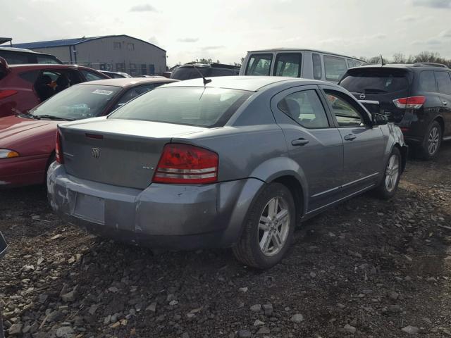 1B3LC56R58N635917 - 2008 DODGE AVENGER SX GRAY photo 4