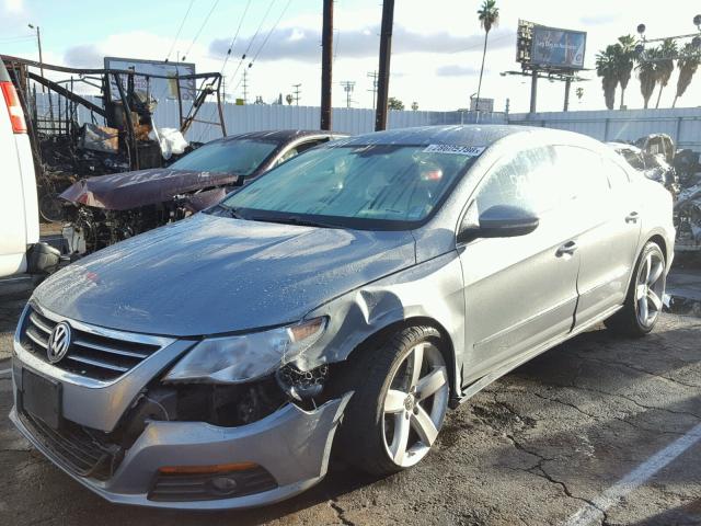 WVWHP7AN7CE515473 - 2012 VOLKSWAGEN CC LUXURY BLUE photo 2