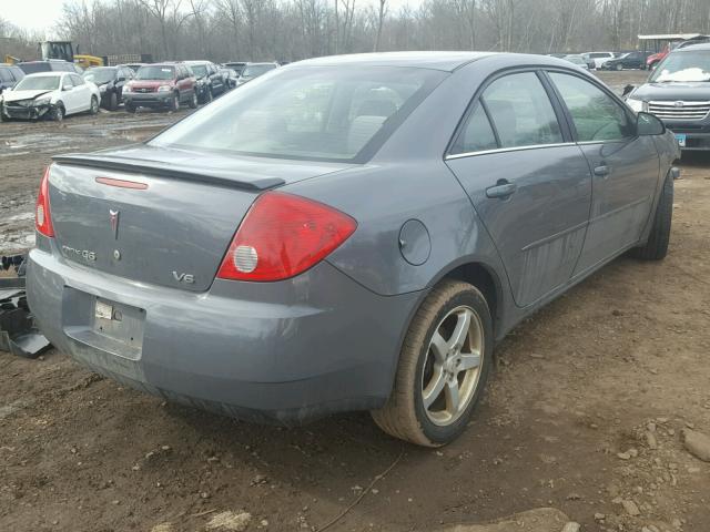 1G2ZG58N174236177 - 2007 PONTIAC G6 BASE GRAY photo 4