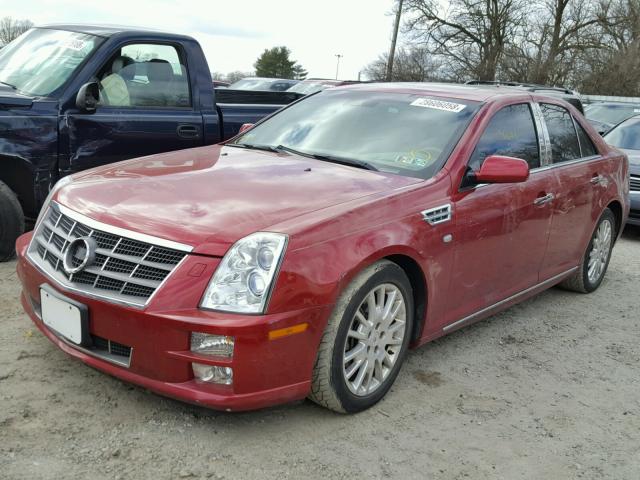 1G6DX6ED5B0152079 - 2011 CADILLAC STS LUXURY BURGUNDY photo 2