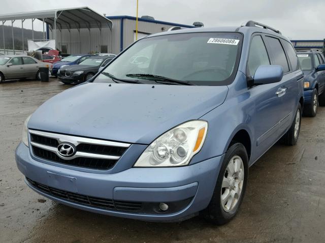 KNDMC233676028239 - 2007 HYUNDAI ENTOURAGE BLUE photo 2