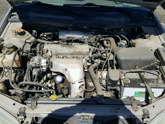 4T1BG22K4VU783219 - 1997 TOYOTA CAMRY CE TAN photo 7