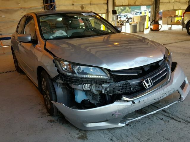 1HGCR2F39EA040242 - 2014 HONDA ACCORD LX SILVER photo 1