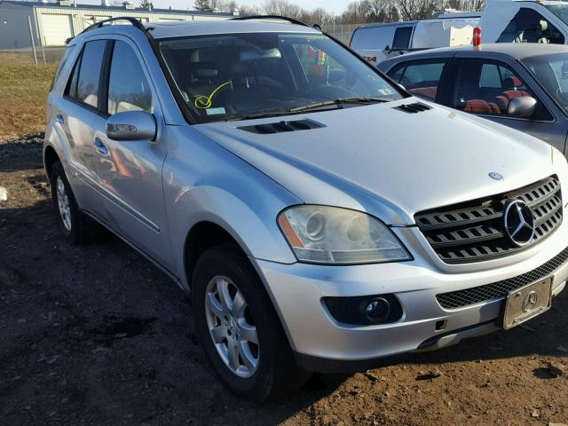 4JGBB86E16A089595 - 2006 MERCEDES-BENZ ML 350 SILVER photo 1