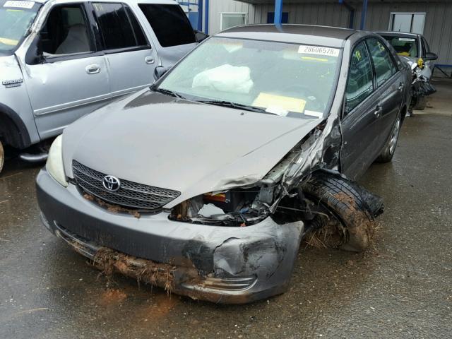 4T1BE32K93U697543 - 2003 TOYOTA CAMRY LE GRAY photo 2