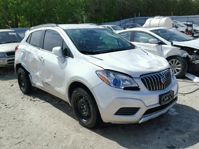 KL4CJASB1GB538066 - 2016 BUICK ENCORE WHITE photo 1