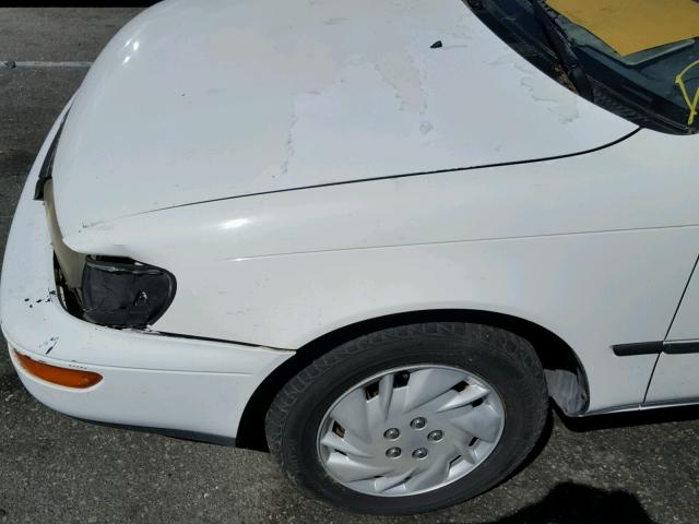 1NXAE09B2RZ152597 - 1994 TOYOTA COROLLA LE WHITE photo 9