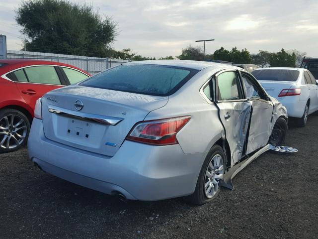 1N4AL3AP1DN555403 - 2013 NISSAN ALTIMA 2.5 SILVER photo 4