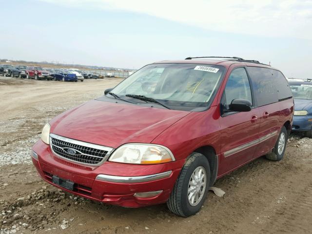 2FMZA5245XBA81227 - 1999 FORD WINDSTAR C RED photo 2