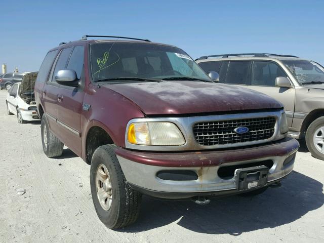 1FMFU18LXVLB09909 - 1997 FORD EXPEDITION RED photo 1