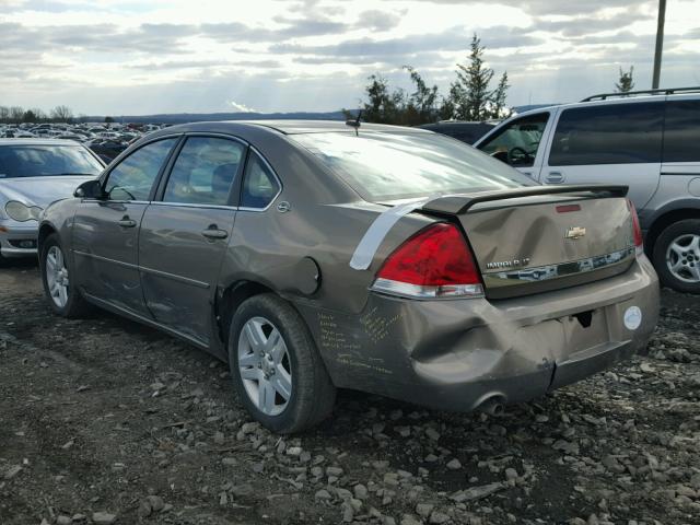 2G1WC581769173131 - 2006 CHEVROLET IMPALA LT BROWN photo 3