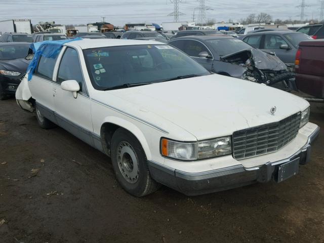 1G6DW52P8RR700173 - 1994 CADILLAC FLEETWOOD WHITE photo 1