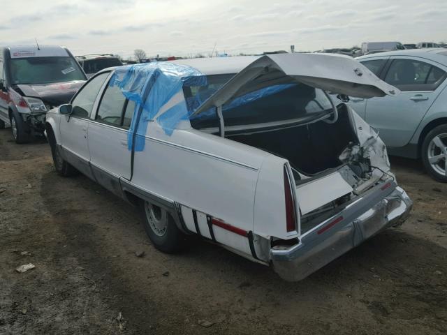 1G6DW52P8RR700173 - 1994 CADILLAC FLEETWOOD WHITE photo 3