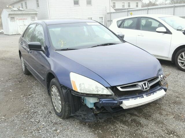 1HGCM55123A107860 - 2003 HONDA ACCORD DX BLUE photo 1