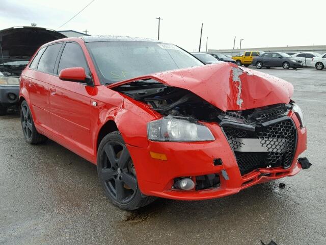 WAUHF78P38A162140 - 2008 AUDI A3 2.0 RED photo 1