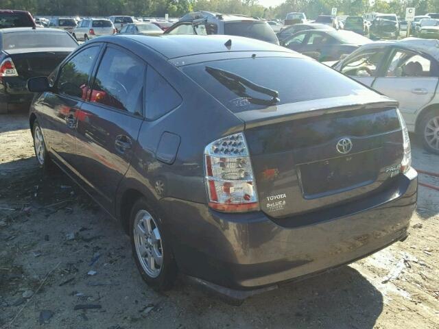 JTDKB20U083395406 - 2008 TOYOTA PRIUS GRAY photo 3