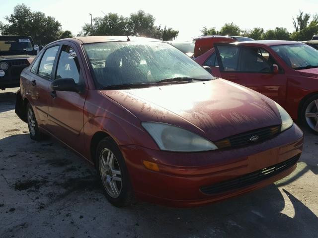1FAFP34P02W122751 - 2002 FORD FOCUS SE RED photo 1