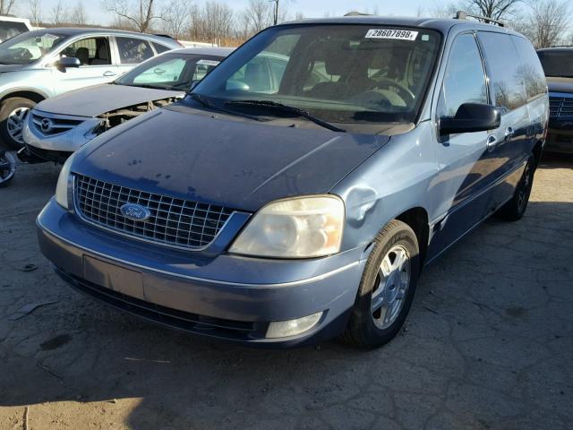 2FMZA52296BA08374 - 2006 FORD FREESTAR S BLUE photo 2