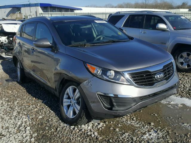 KNDPB3A2XD7366345 - 2013 KIA SPORTAGE B GRAY photo 1