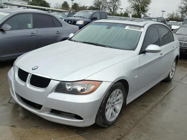 WBAVB13536KX42903 - 2006 BMW 325 I SILVER photo 2