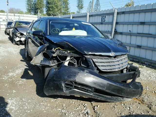 1C3LC46K78N194078 - 2008 CHRYSLER SEBRING LX BLACK photo 1