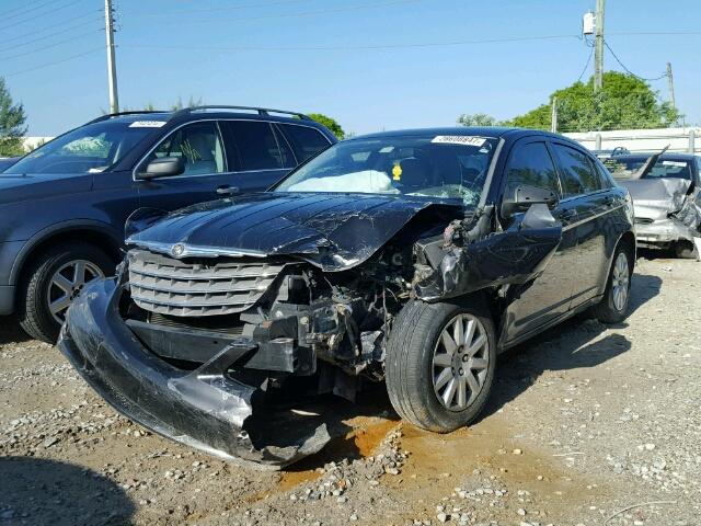 1C3LC46K78N194078 - 2008 CHRYSLER SEBRING LX BLACK photo 2