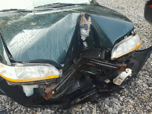 1HGCG1651XA036741 - 1999 HONDA ACCORD EX GREEN photo 9